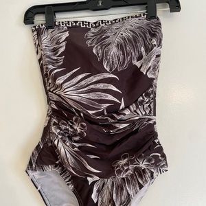 Strapless one-piece bathing suit - Tommy Bahama Sz 8